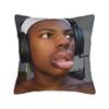 Funny Anchor Ishowspeed Square Pillowcases Polyester Sofa Cushion Case Cool Decorative Throw Pillow Case 40*40