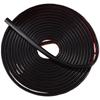 Sealing Strip Black Window Kit Seals Door Frame Weatherstripping for Doors Natural Rubber Draft Stopper Gaps