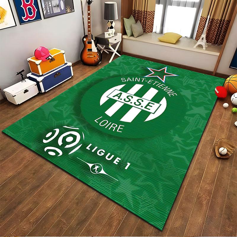 Saint-Étienne A.S.S.E. Carpet suitable as a non-slip mat for the living room or bedroom sofa