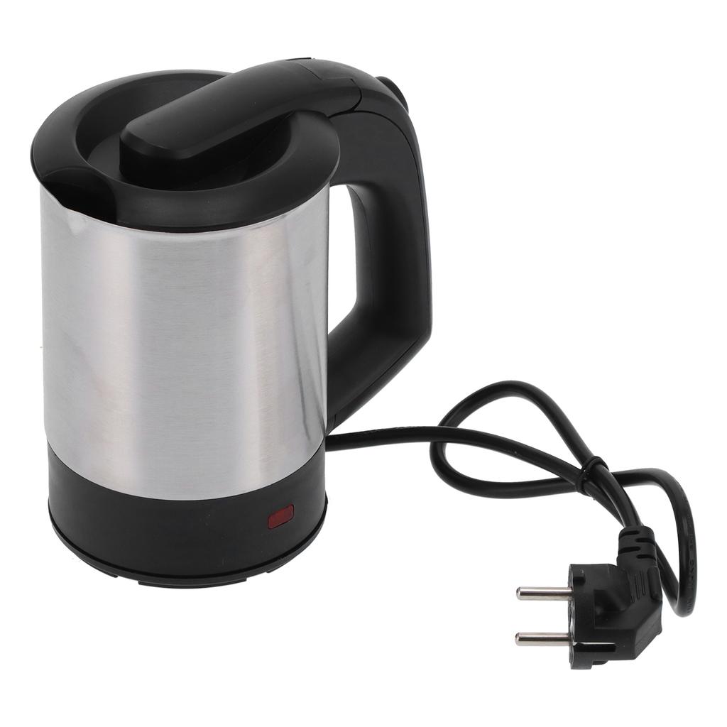 0.5L Mini Electric Kettle Stainless Steel Automatic Power Off Portable Travel Water Boiler Pot