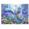 Полный круглый дрель 5D Алмазная Русалка Вышивка Фотографии Стразами Розы Мозаика Подсолнух Алмазная картина Настенный декор