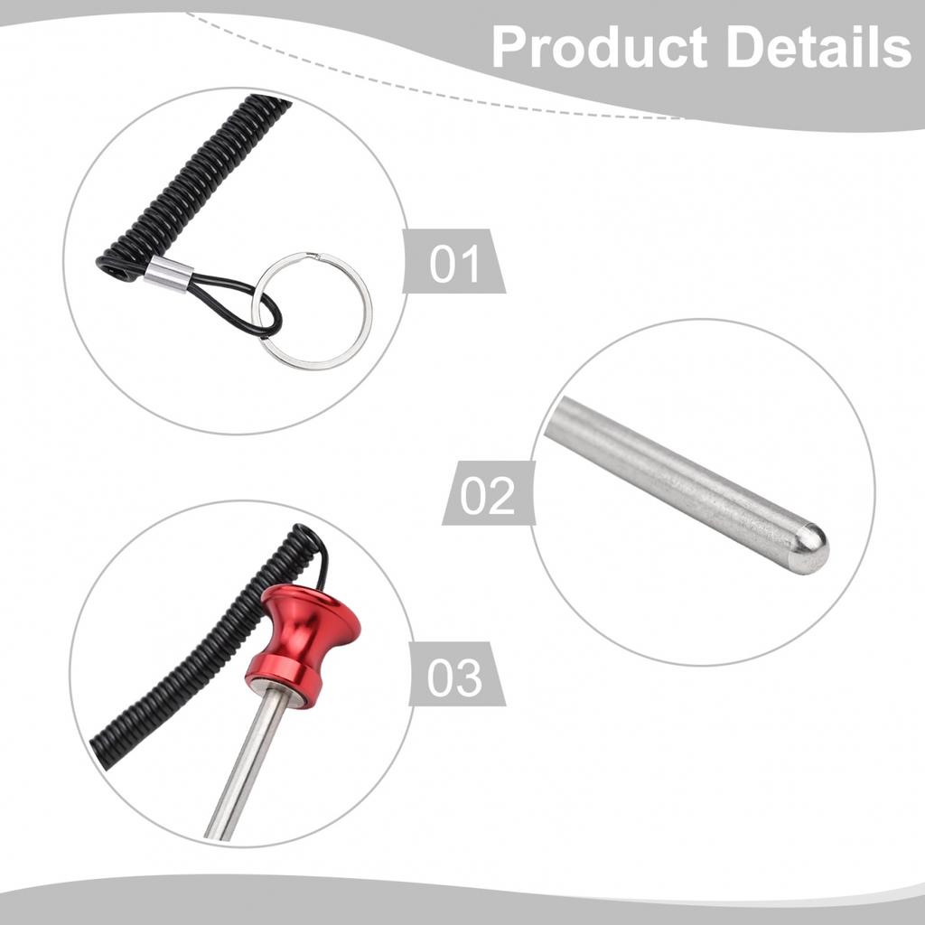 Aluminum Alloy Gym Accessories Magnetic Weight Stack Pin