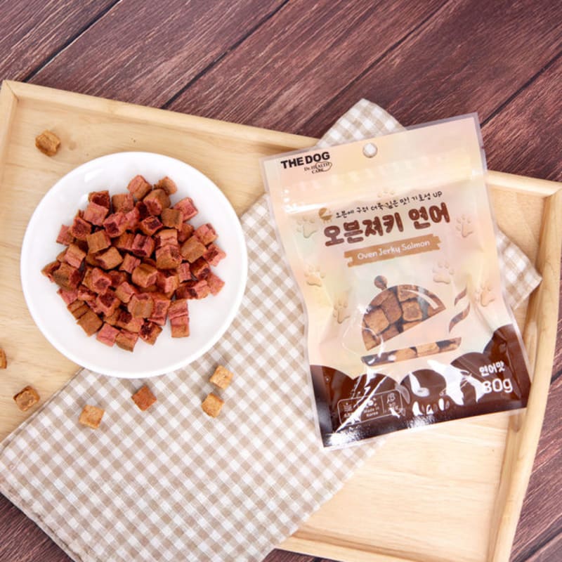 [Питомец] Собачья духовка Джерки 80 г Лосось
