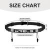 WRELS Unisex Triathlon Marathon Race Number Belt Outdoor Sports Cycling Running Multi-function Race Number Bib Holder Waist Belt