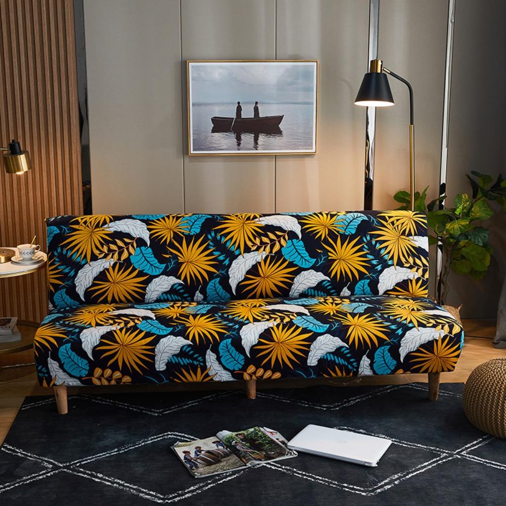 Folding Sofa Bed Cover Elastic All-inclusive Sofa Cover Special Elastic Protective Cover for Sofa Bed Dust-proof