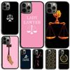 Чехол для телефона Закон Адвокат Судья Правосудие Для iPhone 17 Air 14 15 16 13 12 Max Чехол Для Apple 11 Pro Max Plus Coque