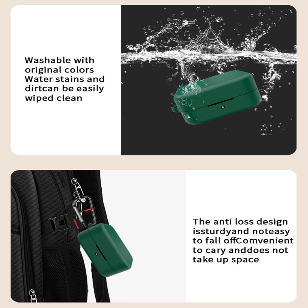 Earphone Protective Case Rubber Storage Case Shock Absorbing Silicone Sleeve Lightweight Case for CMF by Nothing