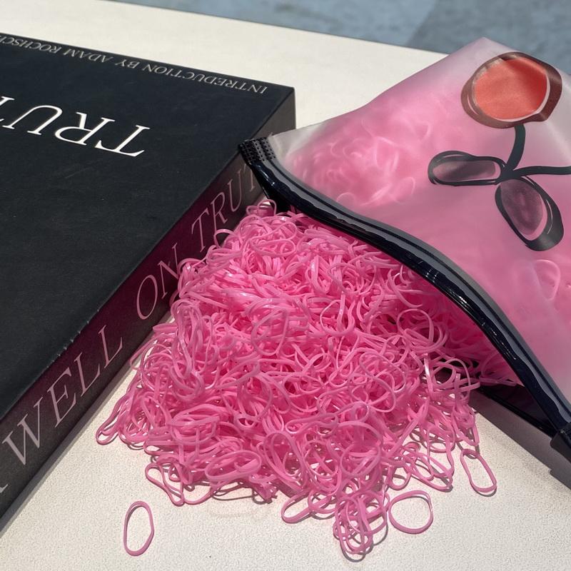 2000 шт./лот Маленькие одноразовые прозрачные резинки для волос для девочек, эластичные резинки для браслетов, детские мини-резинки для волос, повязка на голову