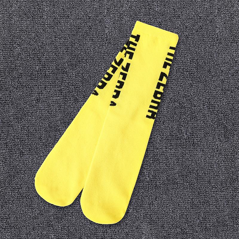 Новые чулки, модные детские хлопковые чулки с надписью, чулки