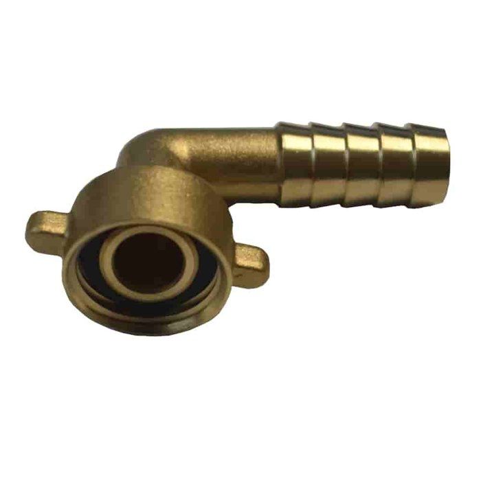 Brass Pipe Fitting 1/2 Inch Elbow, 13 Mm