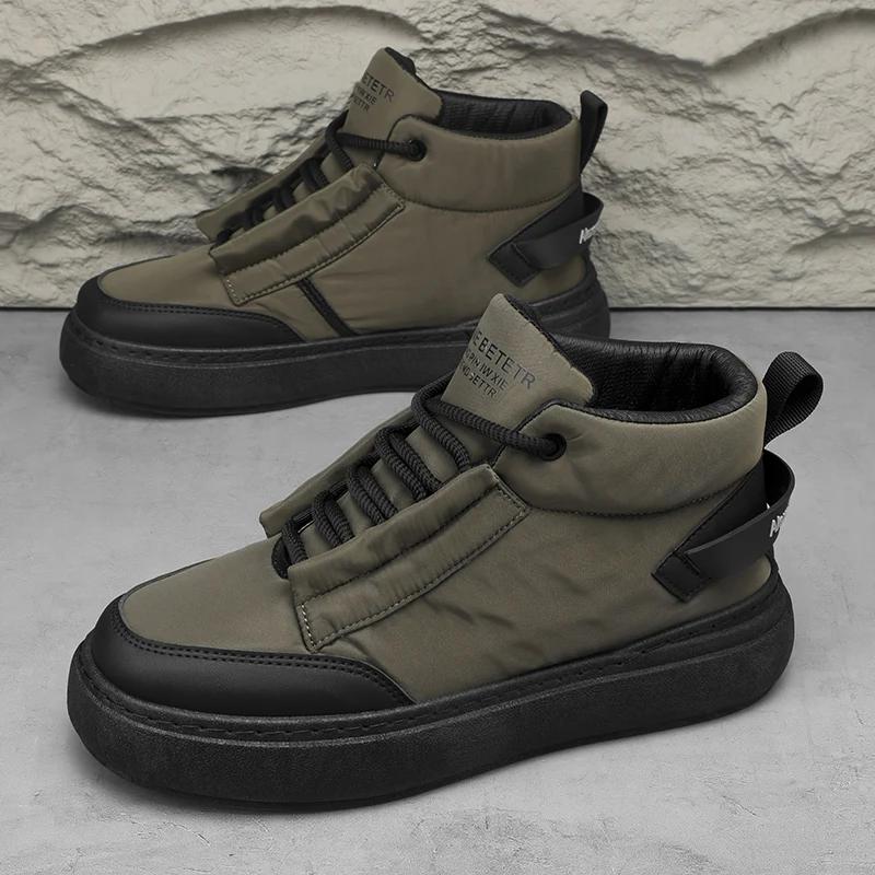 Скейтборд Мужские кроссовки Повседневные кроссовки Мужские спортивные и досуговые Лоферы для спорта и отдыха Нескользящие Износостойкие Модные