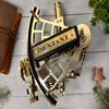 Full Brass Nautical Sextant,  Working , Marine Astrolabe Working Navigational Navy Instrument Sextant, Marine Gift, Gift For Dad