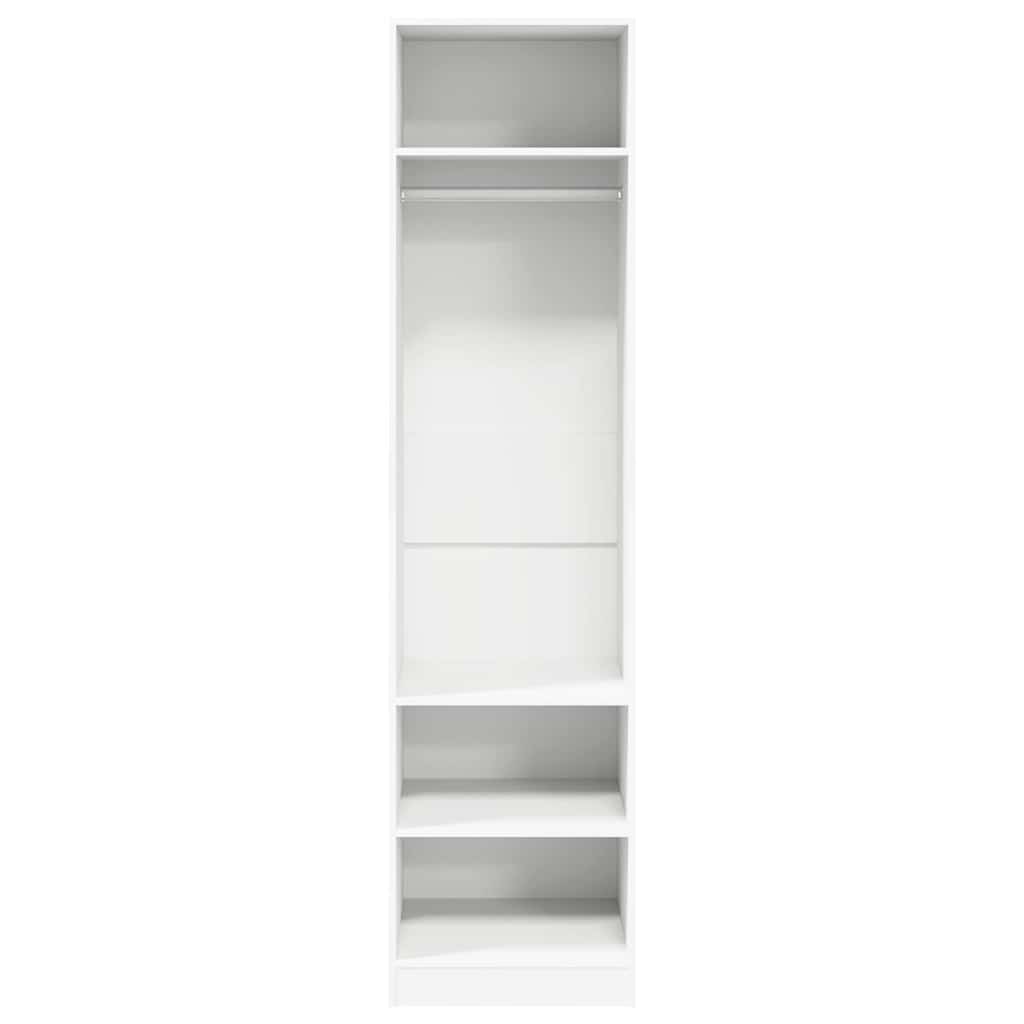 White Wardrobe 50 x 50 x 200 cm Particleboard
