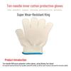 Wear-Resistant Cotton Work Gloves