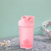 1 Set 400ML Water Cup Leak-Proof Portable Shaker Bottle High-temperature Resistant Shaker Cup for Drinks Milk