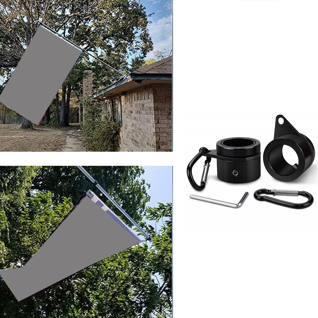 Flag Mount Prevents Flag Twisting Easy Installation Suitable for Various Flag Sizes for Schools Government Institutions