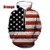 American Flag US Dream Emblem Hoodie Men Clothing 3D Printed USA Spirit Hoodies Women Harajuku Fashion Y2k Pullover Hooded Hoody