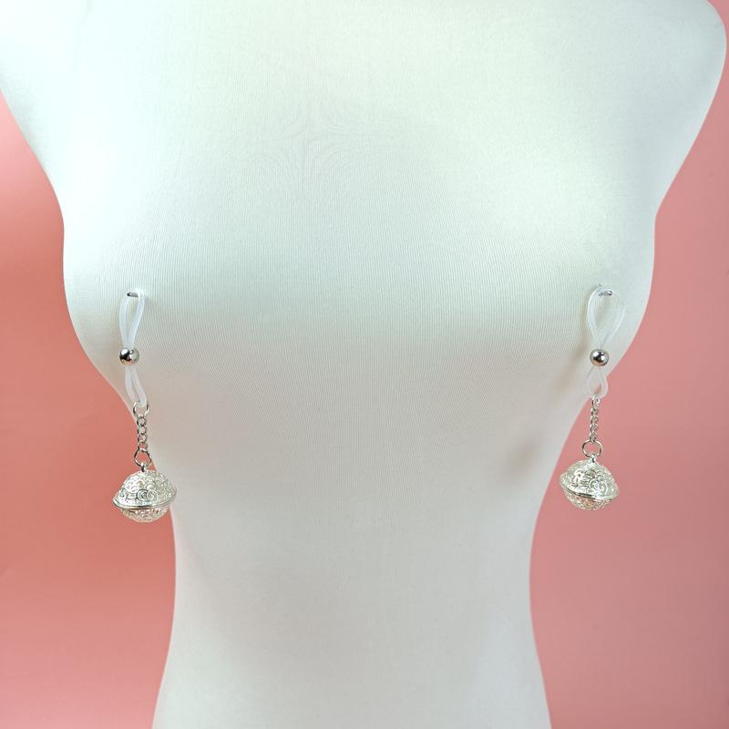 Эротические зажимы для сосков для женщин - Аксессуар для флирта на улице и БДСМ