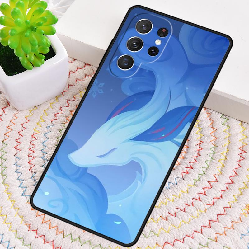 Ganyu Genshin Impact мягкий силиконовый чехол для телефона для Samsung Galaxy note 10 pro S26 S25 S24 S23 S22 S21 Plus S25Ultra Capa Cover