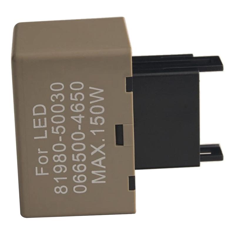 Efficient Car Accessories 8-Pin Electronic Flasher Relay For Toyota Lexus LED Bulb 81980-50030 066500-4650