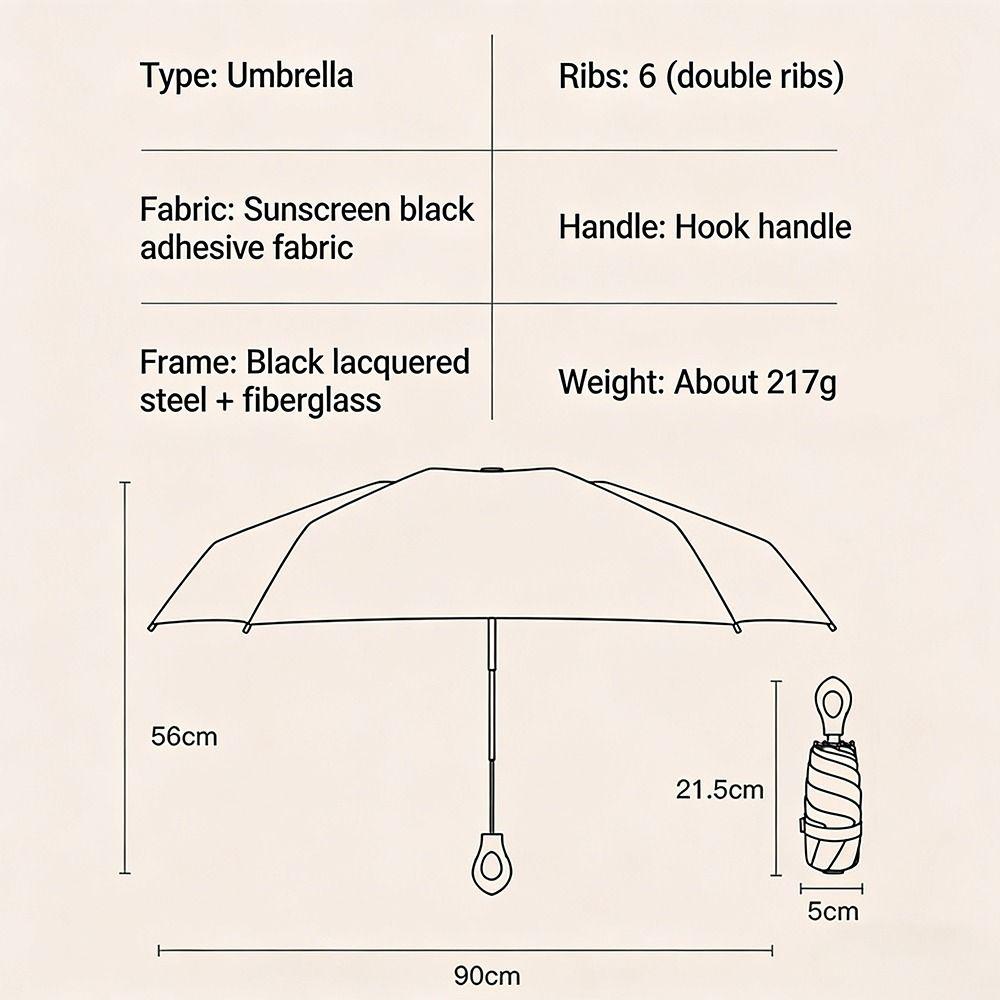 UV Protection Pocket Parasol Folding Travel Umbrella NEW Sun Umbrella  for Outdoor