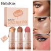 3pcs Contouring Stick Set Face Contour Stick Shadow Stick Blush Stick 3-in-1 Perfect Concealer Stick Full Coverage Breathable and Light