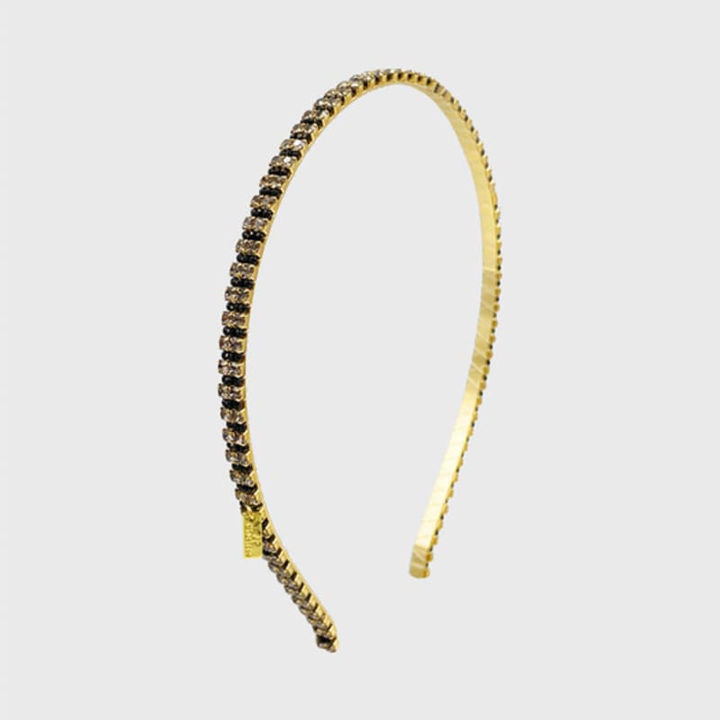 Жан Поль Кларисс Черный Кристалл Повязка для волос JC043HB