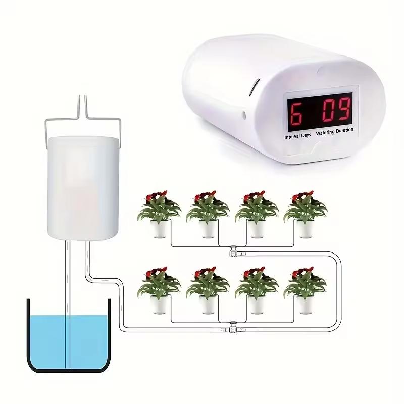 Наборы для самополива с 4/8/16 головками, Интеллектуальное капельное орошение, Автоматическая система полива, Устройство-шип для полива растений, Капельный полив