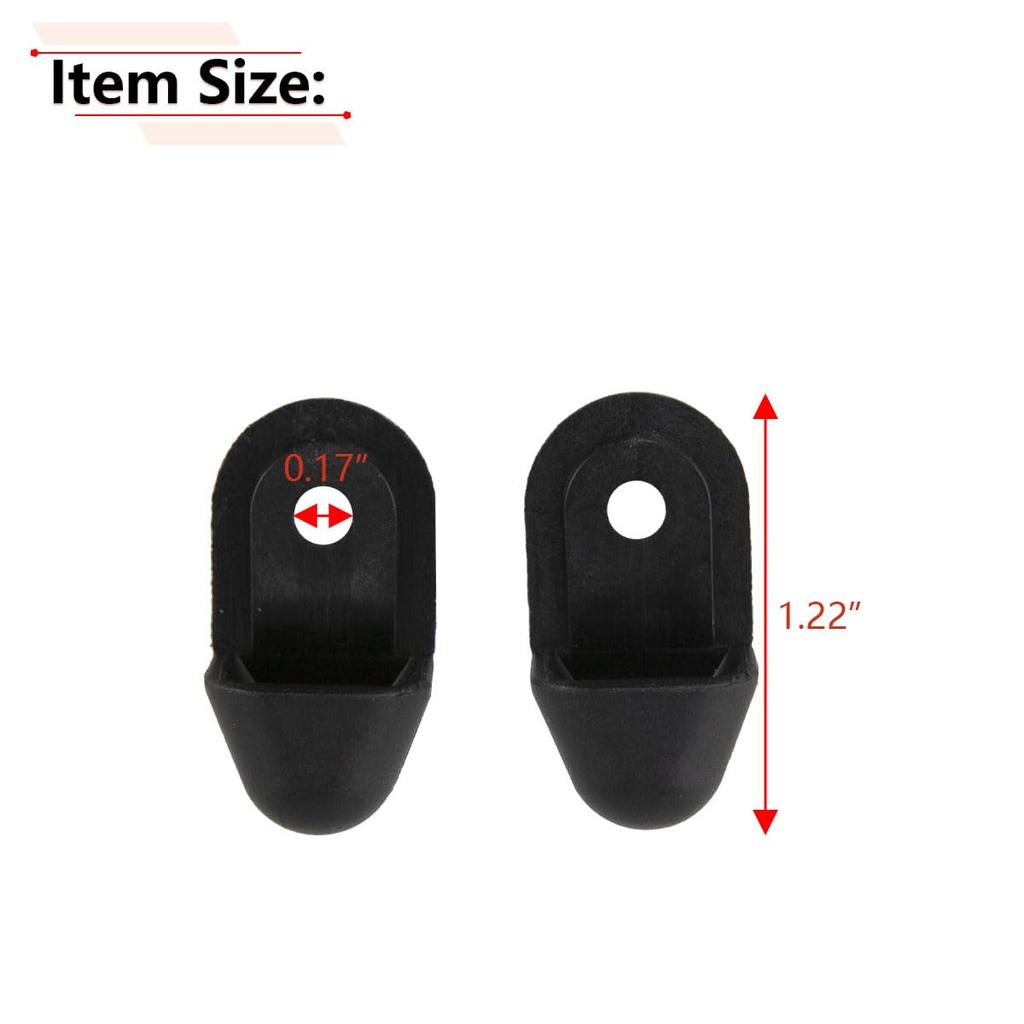 RLB-HILON 2PCS Convertible Roof Top Latch Cap Clip Compatible with Mazda Miata MX-5 MX5 1990 to 2005 Year, for NA01-R1-311