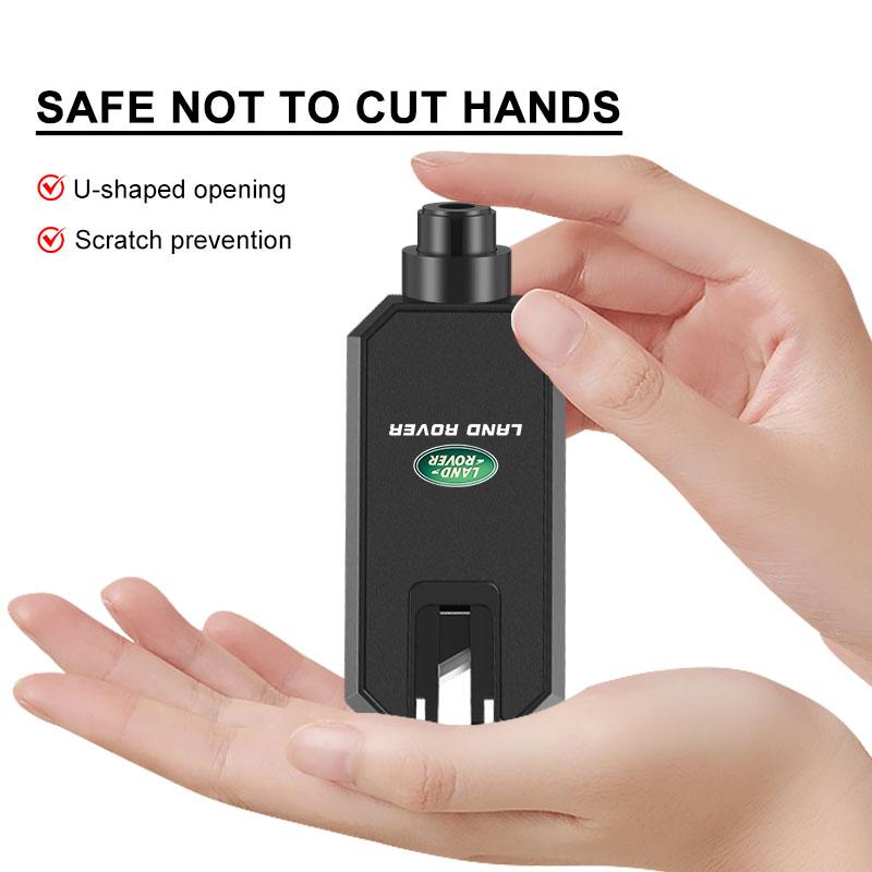 GR Gazoo Racing Молоток для разбивания стекла автомобиля Резак для ремня безопасности с брелоком для Land Rover Range Rover Velar Velar Freelander 3 SVR L320 L330 Defender