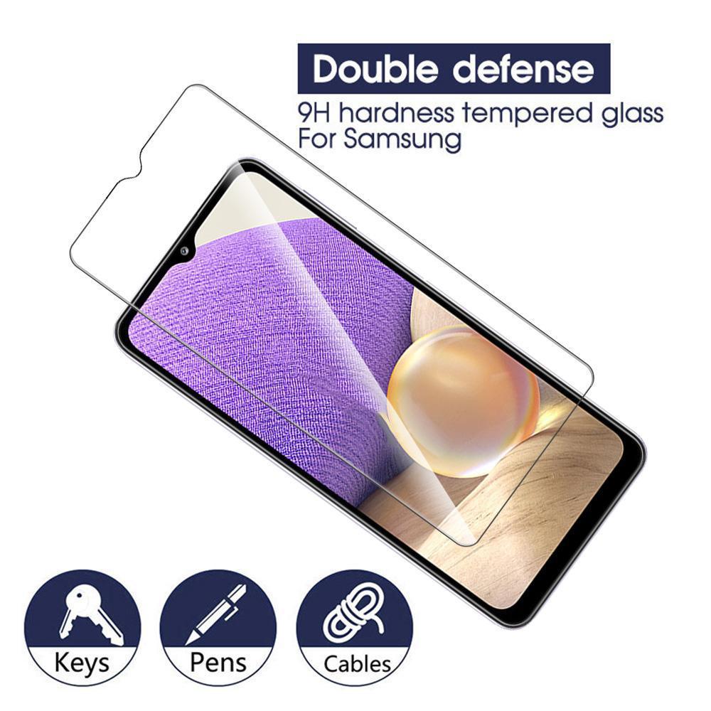 3Pcs Screen Tempered Glass Protective for Samsung Galaxy A05 A15 A04S A14 A34 A54 A53 5G Redmi 13C 12C 14C Note 14 13 12 Pro+ Clear Protector 3 Pcs