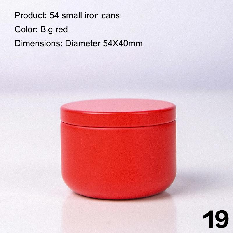 Портативная многоцелевая однотонная мини-жестяная коробка с герметичной крышкой, банка для чая, упаковочная коробка, маленькая жестяная банка для хранения чая, подарок