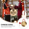 EXCEART Дора Дора музыкальный инструмент Там Там Гонг ударный инструмент Знак барабана Медь сталь с игровым молотком Открытие матча Атмосфера Маллет