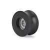 Nylon Roller Bearings 0840UU 8mm Groove Guide Pulley Sealed Rail Groove Ball Bearing Wheel