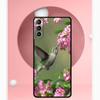 Hummingbird Case For Samsung Galaxy S24 S23 Ultra S22 S20 FE S21 FE Note 10 20 S8 S9 S10 Plus Cover