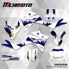 MCHMFG Для YAMAHA XT660R XT 660R XTR 660 Полный комплект графических наклеек Мотоцикл Фон Номер Имя