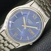 USED GENUINE VINTAGE SEIKO 5 AUTOMATIC JAPAN MENS BLUE DIAL WATCH A433301-2 R115-a433301