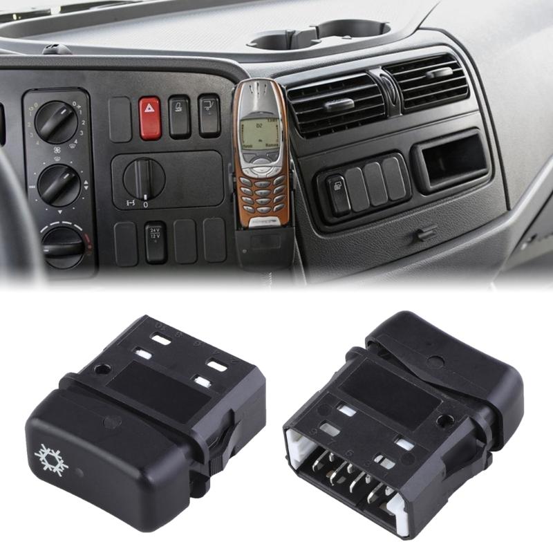 Auto Air Conditioner Unit A/C Air Control Button Switch -Accessories Compatible-for A0035456007 0085459607