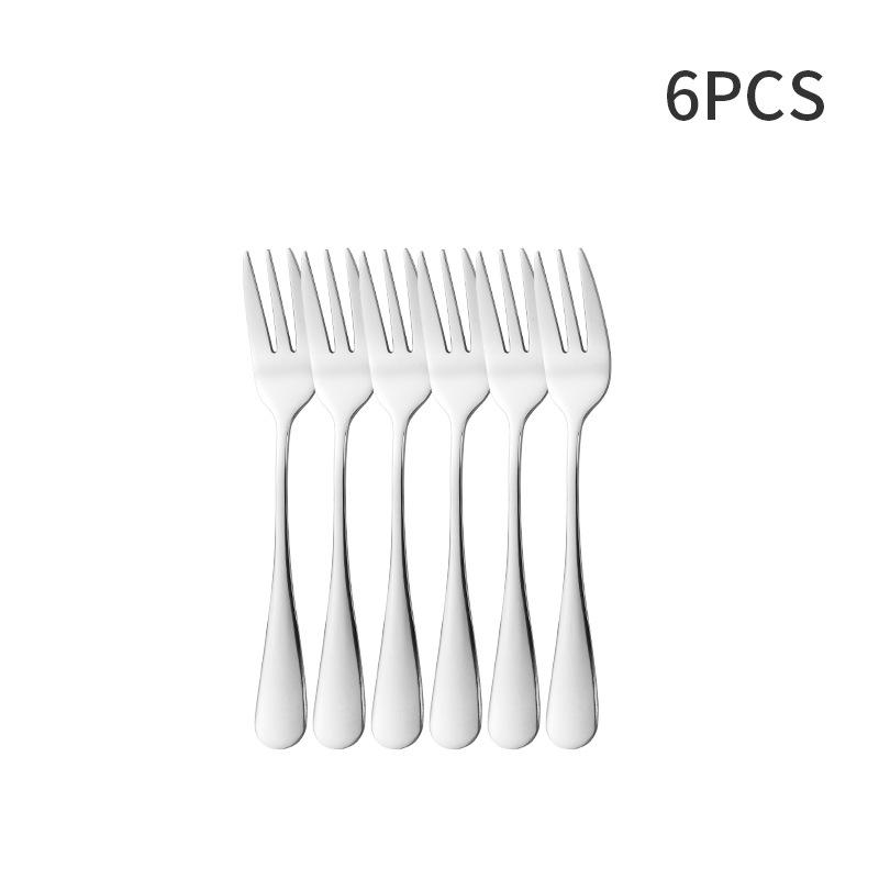 Stainless Steel Cake and Bread Knife with Long Handle Spatula and Fruit Fork for Weddings and Banquets