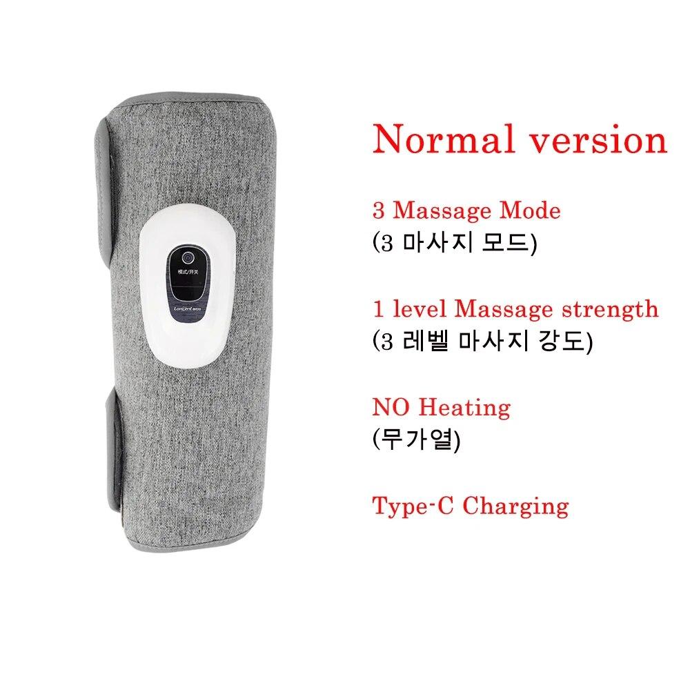 Air Compression Leg Massager with Heat Electric Leg Calf Massager Blood Circulation Airbag Vibration Muscle Pain Relief Relax