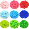 Selling Accessories Soft Jewelry Pompom 10/15mm Handmade Material Multicolor Fluffy Plush Ball Pompones Sewing Craft DIY Kids Toy Fashion