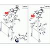Запасной патрубок расширительного бачка для W204 C204 C207 S204 Патрубок радиатора 2045012825 2045013225 A2045012825