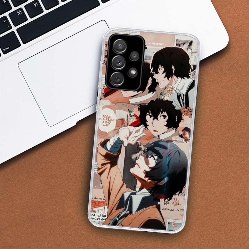 Bungo Stray Dogs Poster Anime Phone Case For Samsung Galaxy A51 A71 A50 A70 A40 A30 A20E A10 A41 A31 A21S A11 A01 A6 A8 + A7 A9