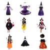 Clothes Halloween Witch Costume Glittery Mesh Dress Kid's Halloween Costume  Festival Party