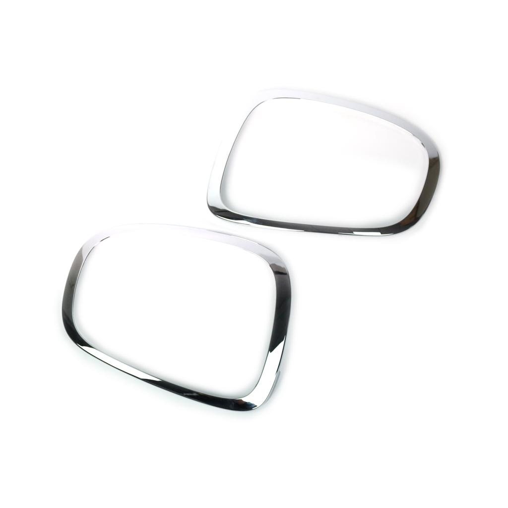 Левая и правая хромированная серебряная накладка на задний фонарь, рамка заднего фонаря для Mini Cooper F55 F56 F57 2013-2017 51712285495