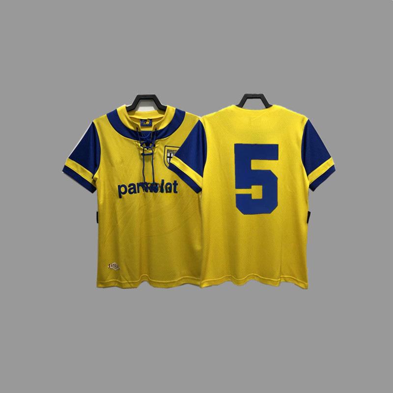 Parma retro jersey football jersey classic nostalgic Zola Cannavaro Buffon Gilardino jersey