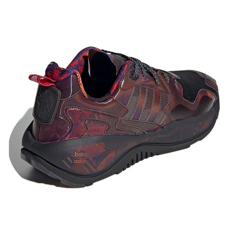 adidas ZX Alkyne Китайские новогодние кроссовки унисекс Black Core-Black Scarlet S24181