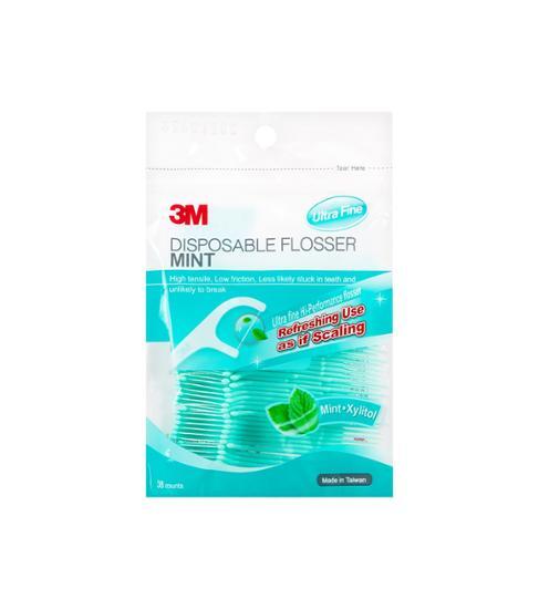 3M Single-Line Disposable Floss Mint 38-Count