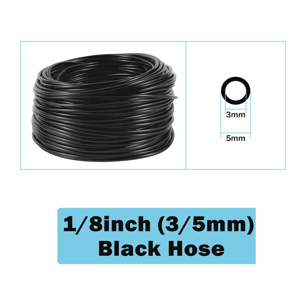 Greenhouse Curved Arrow Drip Irrigation Kit 2L/4L/8L Steady Flow Booster Dripper 1 Out 2, 1 Out 4, 3/5mm Hose Garden Irrigation