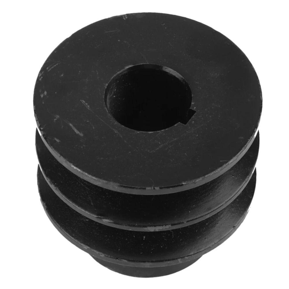 1Pcs Fits 20mm Bore Groove Engine Black Pulley ID 20mm ATV Go Kart Engines Accessory V Belt Pulley